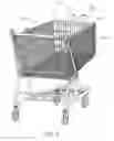 Fig. 02 - Shopping cart bagging station and method of forming the same