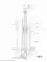 Fig. 03 - Arm for turbine-engine casing comprising a removable additional piece