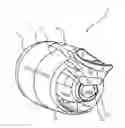 Fig. 01 - Exhaust assembly mounting configuration