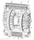 Fig. 01 - Filled resin layer separated pump housing