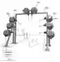 Fig. 01 - Blower system for blowing fluid off of a passing vehicle