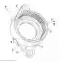 Fig. 08 - Integral ring gear and torque arm for a wind turbine gearbox