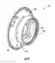 Fig. 10 - Integral ring gear and torque arm for a wind turbine gearbox