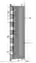 Fig. 06 - LED light fixture with inter-LED flow-through cooling