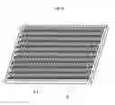 Fig. 09 - Heat sink with projection and recess shaped fins