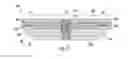 Fig. 07 - Visibly opaque and near infrared transparent display border with underlying encoded pattern