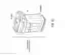 Fig. 19 - Exterior mirror assembly with blind zone indication module
