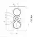 Fig. 09 - Anterior cervical plate assembly
