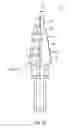 Fig. 22 - Step drill bit