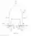 Fig. 12 - Mounting assembly for positioning stern-mounted propulsion units with a forward convergence