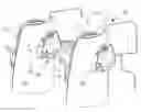 Fig. 01 - Tray table airbag assembly
