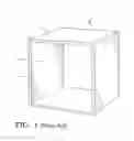 Fig. 02 - Nestable dual-configuration storage and display container