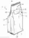 Fig. 01 - FLEXIBLE PACKAGING OF THE BAG TYPE WITH RECLOSING DEVICE