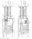 Fig. 13 - Method and apparatus for handling piece goods moved one after the other in at least one row