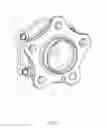 Fig. 02 - Flanged inner ring for wheel hub bearings