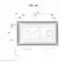 Fig. 49 - Display device having reflecting sheet with plurality of dot areas reducing reflectivity of the reflecting sheet