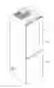 Fig. 01 - Refrigerator with a heat dissipation duct for dissipating heat generated by a display
