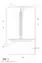 Fig. 02 - Use of multiple port locations for achieving faster vacuum evacuation time in vacuum insulated structures