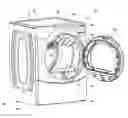 Fig. 01 - Laundry treating appliance with bulky item detection