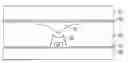 Fig. 01 - Molded light guide for optically coupling light from LEDs