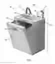 Fig. 02 - Electronically operated lockbox mailbox assembly