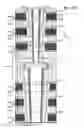Fig. 09 - Reducing program disturb by modifying word line voltages at interface in two-tier stack after program-verify