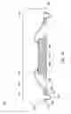 Fig. 08 - Leadframe having a conductive layer protruding through a lead recess
