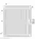 Fig. 02 - Semiconductor package having reduced internal power pad pitch