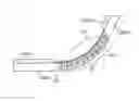 Fig. 01 - Foldable electronic device having an elastic body in openings of the spacers