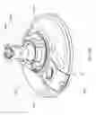Fig. 44 - Adjustable-tilt housing with flattened dome shape, array antenna, and bracket mount