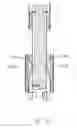 Fig. 10 - Electrical connector having complementary configurations of opposite contacts