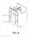 Fig. 09 - Tabletop enclosure including a spring-loaded drop-down flip-top cover