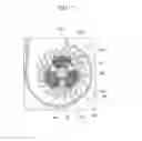 Fig. 06 - Slim-type stator, and single phase motor and cooling fan using same