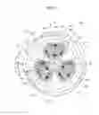 Fig. 07 - Slim-type stator, and single phase motor and cooling fan using same