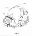 Fig. 02 - HELMET HAVING A TEMPERATURE CONTROL MECHANISM FOR CONTROLLING THE TEMPERATURE