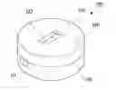 Fig. 01 - PORTABLE CONTAINER FOR CONTAINING FOUNDATION CREAM