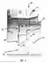 Fig. 02 - DESK AND FOOTREST ASSEMBLY AND METHOD OF ASSEMBLY THEREFOR