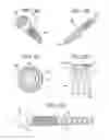Fig. 11 - Bone anchor assemblies and related instrumentation