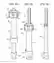 Fig. 23 - Bone anchor assemblies and related instrumentation