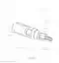 Fig. 13 - Retainer, combination of a packaging and a retainer, adapter and a retainer with a support structure for a surgical device