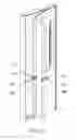 Fig. 02 - Double-door lock assembly