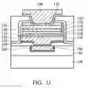Fig. 11 - Semiconductor device structure with multiple resistance variable layers