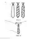 Fig. 08 - Modular interchangeable necktie with synthetic knot and magnetic attachment means