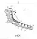 Fig. 07 - Skate boot having a lace member with at least one opening