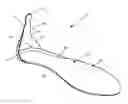Fig. 01 - SHOE INSOLE AND GRIP MATERIAL AFFIXABLE THERETO