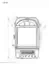 Fig. 08 - Protective cover for weighing instrument with suspended sliding door