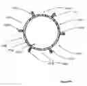 Fig. 44 - HIGH PERFORMANCE SUPPORT-SEPARATORS FOR COMMUNICATIONS CABLES PROVIDING SHIELDING FOR MINIMIZING ALIEN CROSSTALK