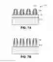 Fig. 12 - Damascene plug and tab patterning with photobuckets for back end of line (BEOL) spacer-based interconnects