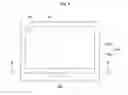 Fig. 04 - Display device having a sloped insulating layer supporting an OLED array as used in eyeglasses-like augmented reality device