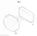 Fig. 07 - Display device having a sloped insulating layer supporting an OLED array as used in eyeglasses-like augmented reality device